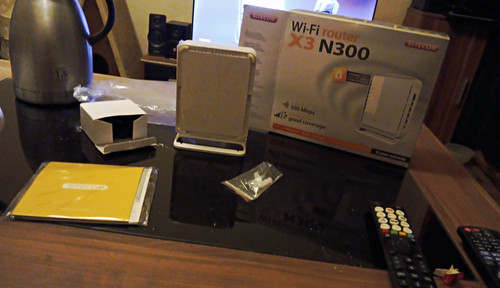 Sitecom router x3 - router, n300